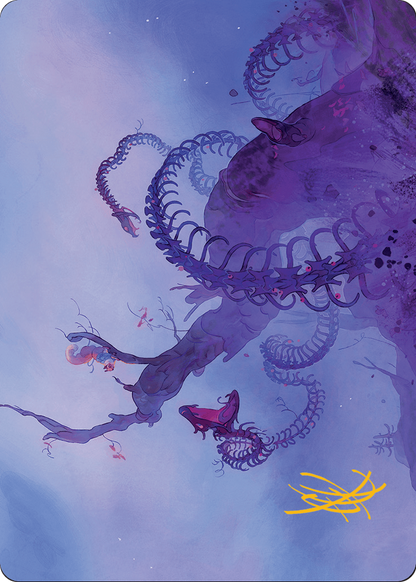 Coiling Rebirth // Coiling Rebirth  [Bloomburrow Art Series] (Borderless) Foil