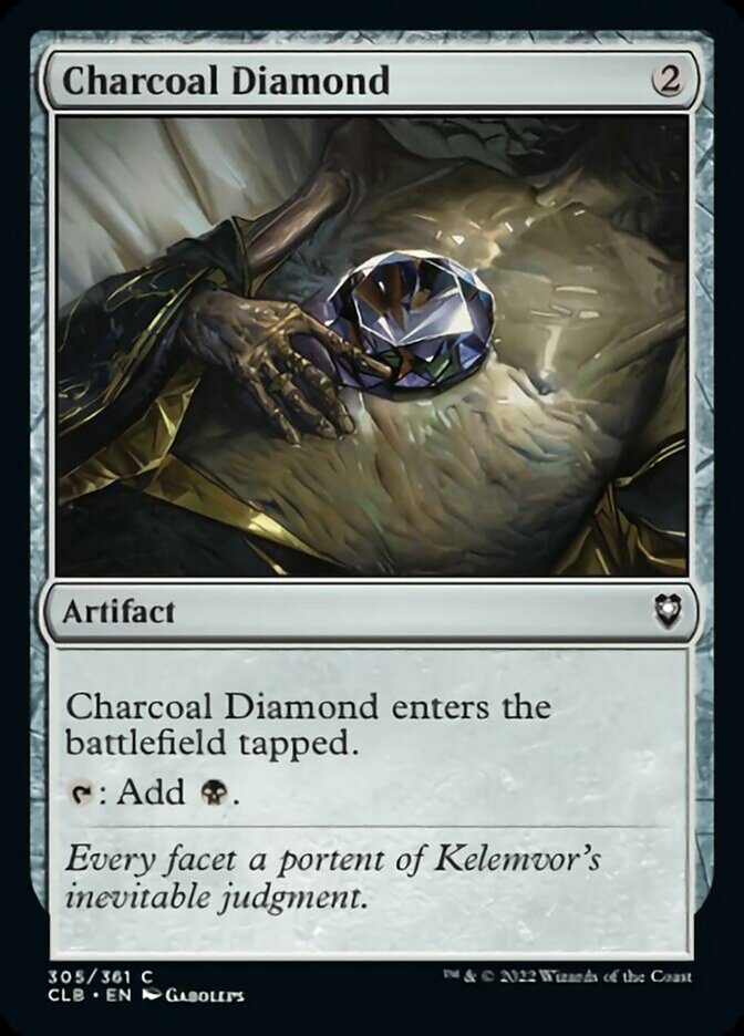Charcoal Diamond [Commander Legends: Battle for Baldur's Gate] Foil