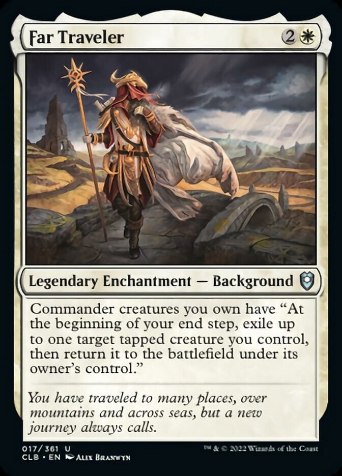 Far Traveler [Commander Legends: Battle for Baldur's Gate] Foil