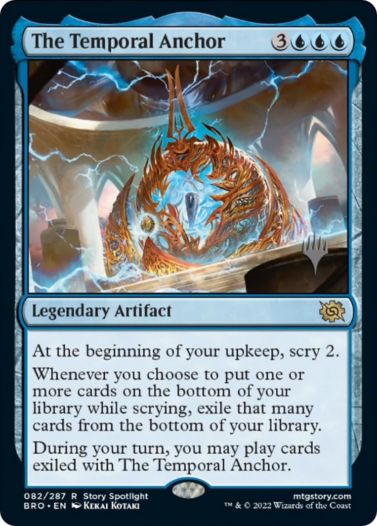 The Temporal Anchor (Promo Pack) [The Brothers' War Promos] Foil