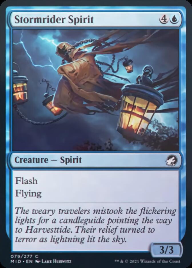 Stormrider Spirit [Innistrad: Midnight Hunt] Foil