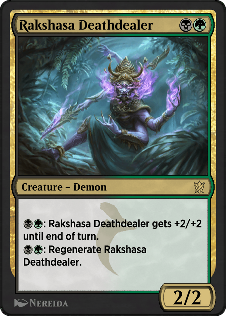 Rakshasa Deathdealer  [Khans of Tarkir]