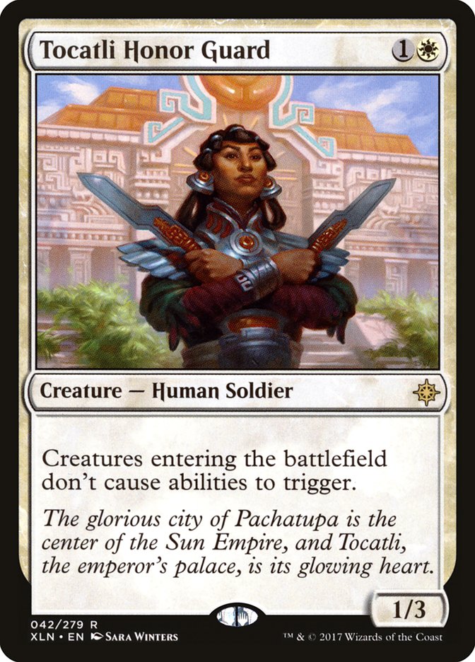 Tocatli Honor Guard [Ixalan] Foil
