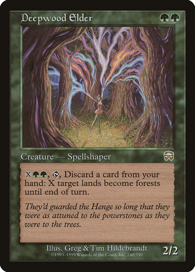 Deepwood Elder [Mercadian Masques] Foil