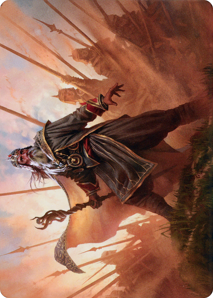 Hazezon, Shaper of Sand // Hazezon, Shaper of Sand  [Dominaria United Art Series] (Borderless)