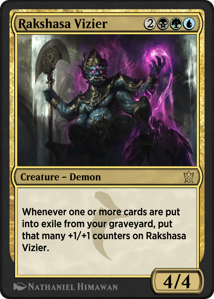 Rakshasa Vizier  [Khans of Tarkir]