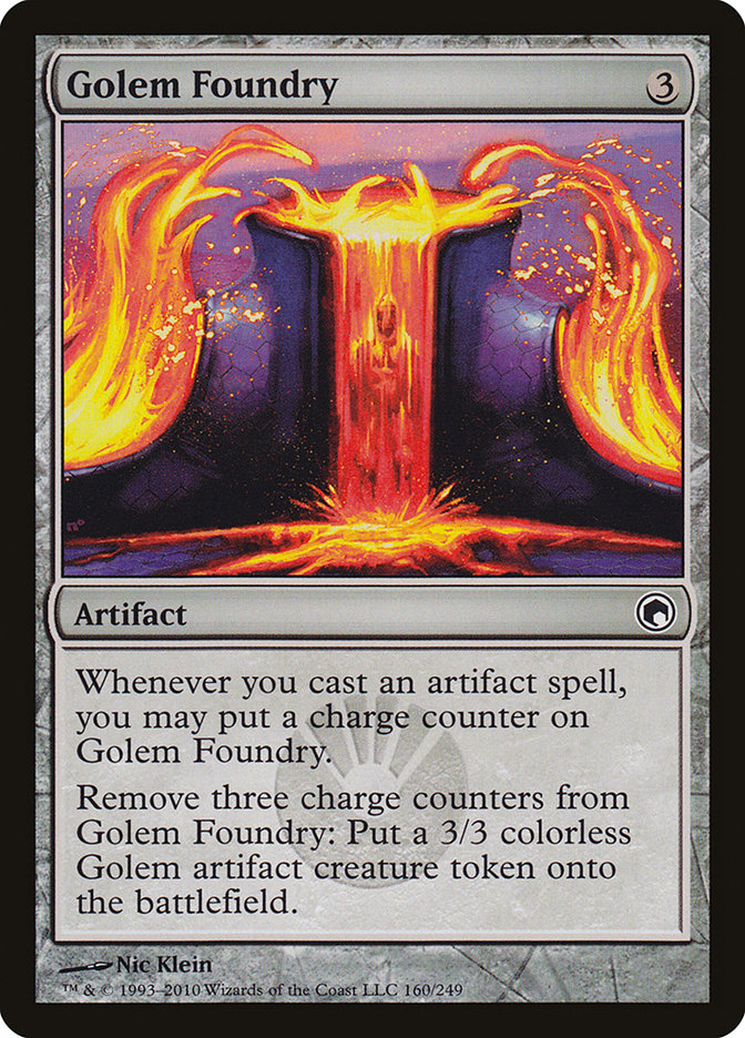 Golem Foundry [Scars of Mirrodin] Foil