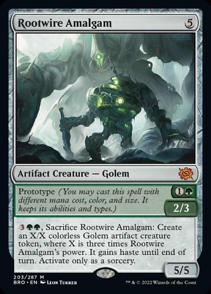 Rootwire Amalgam [The Brothers' War] Foil