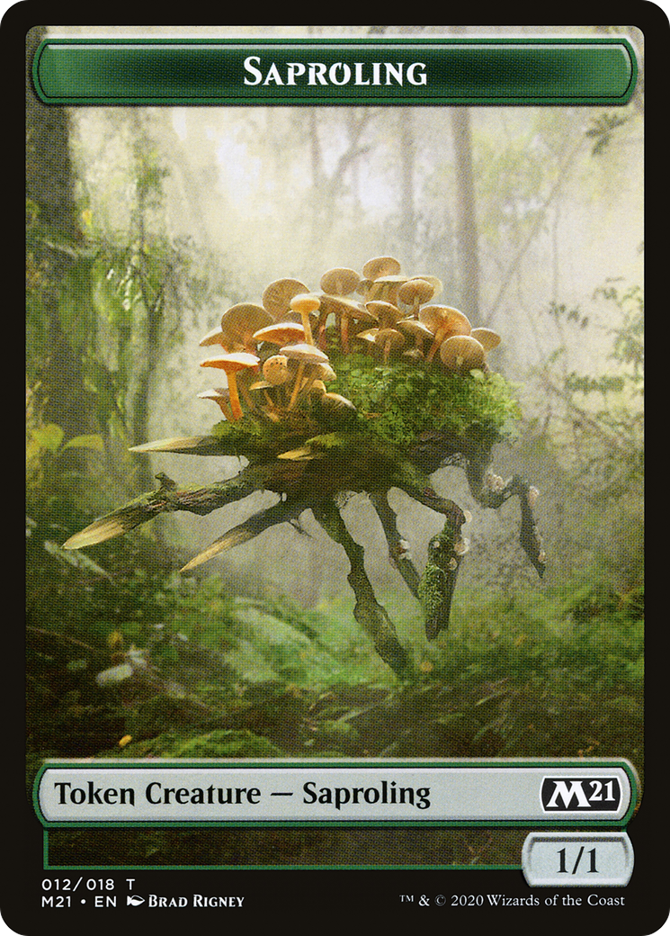 Saproling  [Core Set 2021 Tokens]