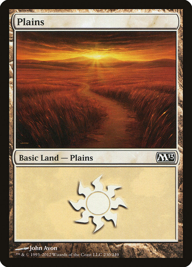Plains (230) [Magic 2013] Foil