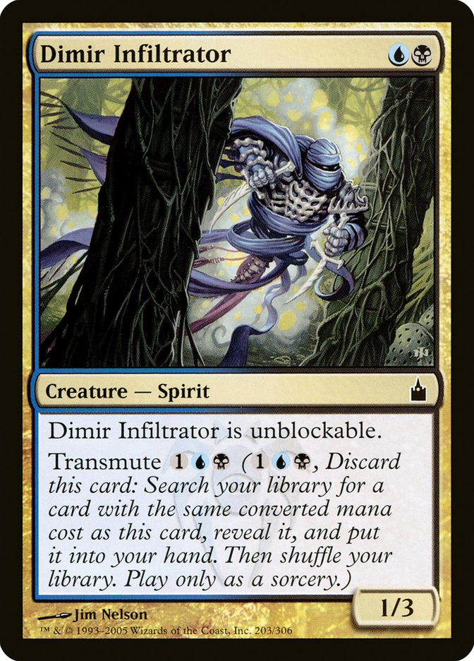 Dimir Infiltrator [Ravnica: City of Guilds] Foil