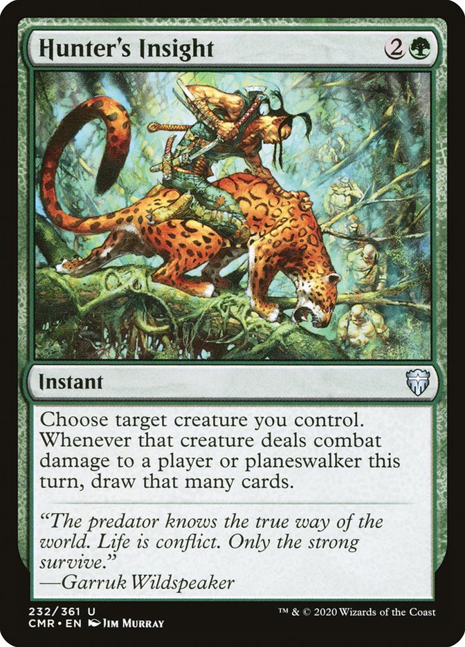Hunter's Insight [Commander Legends] Foil