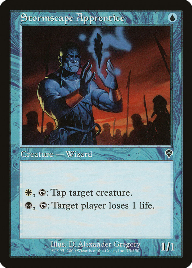 Stormscape Apprentice [Invasion] Foil