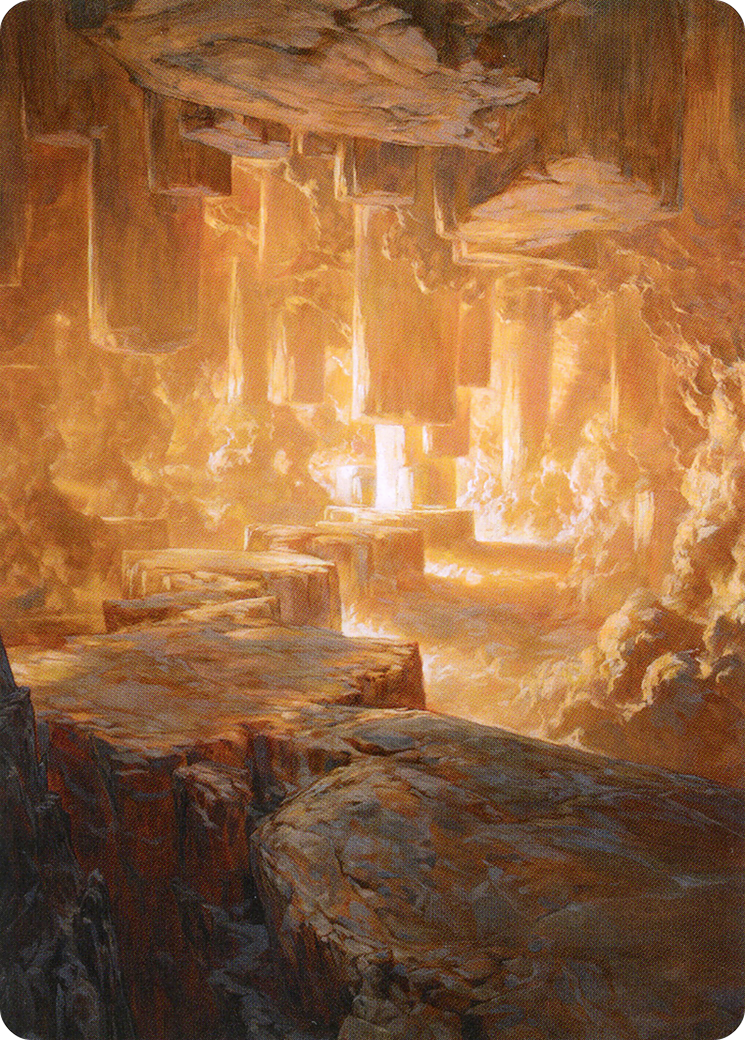 Pillarverge Pathway // Pillarverge Pathway  [Zendikar Rising Art Series] (Borderless)