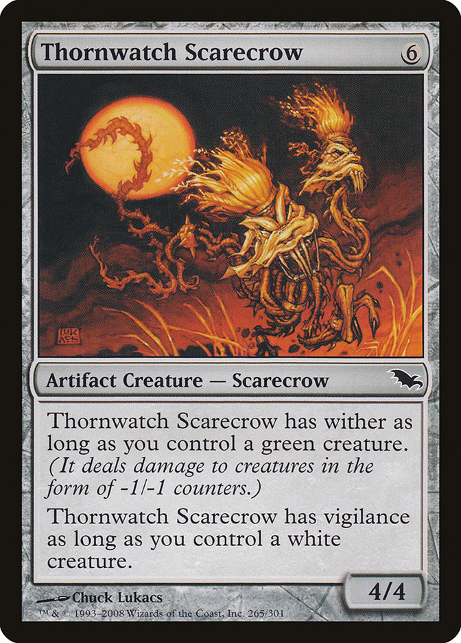Thornwatch Scarecrow [Shadowmoor] Foil