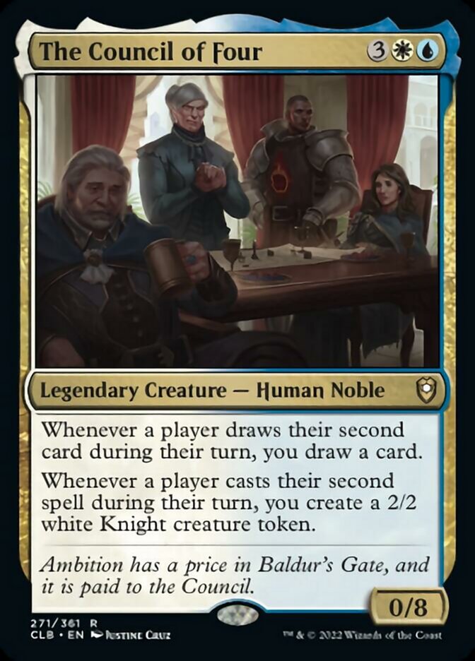 The Council of Four [Commander Legends: Battle for Baldur's Gate] Foil