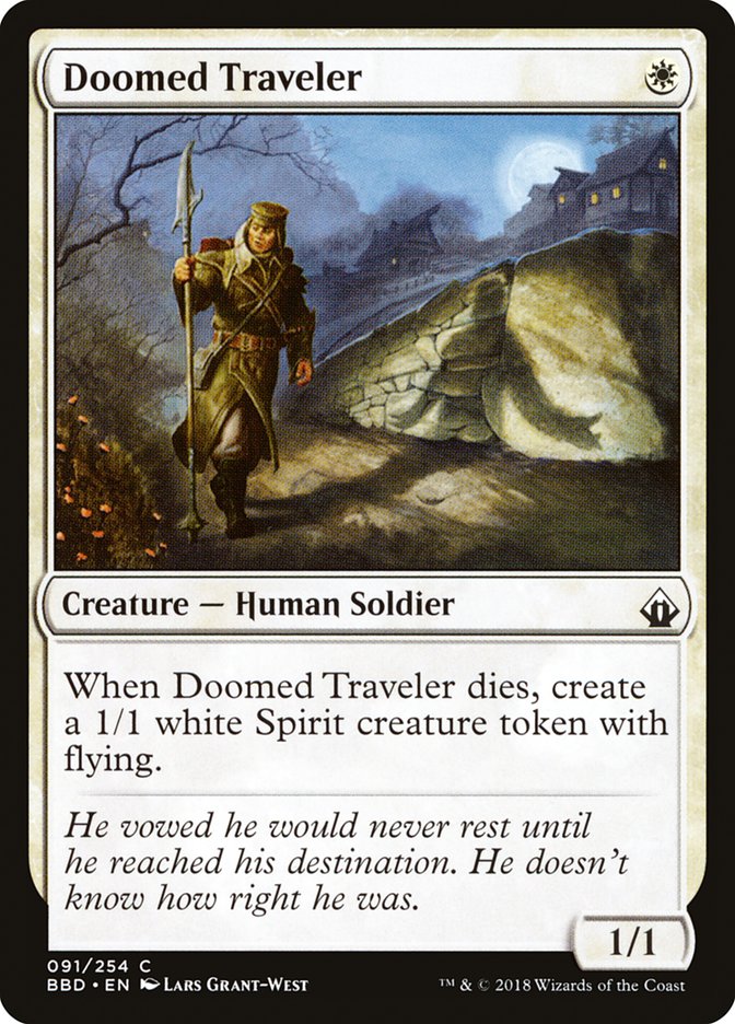 Doomed Traveler [Battlebond] Foil
