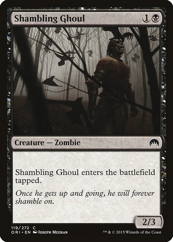 Shambling Ghoul [Magic Origins] Foil