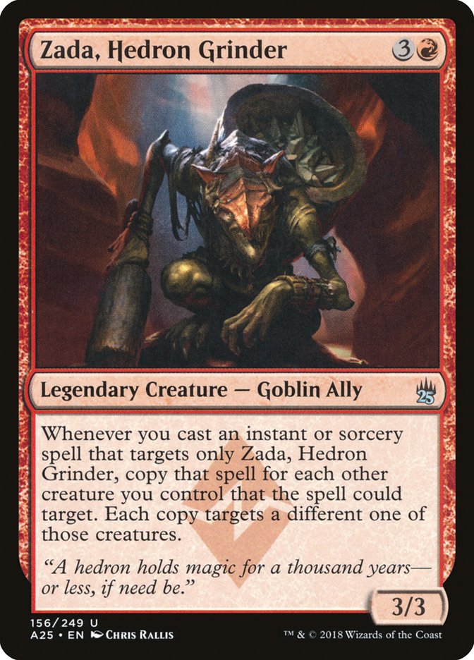 Zada, Hedron Grinder [Masters 25] Foil