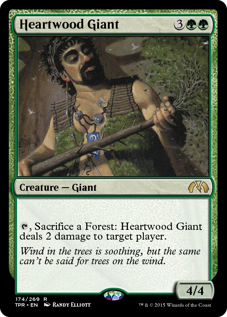 Heartwood Giant  [Tempest Remastered] Foil