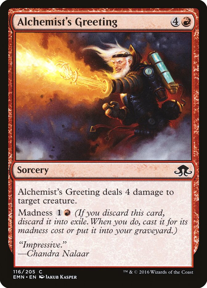 Alchemist's Greeting [Eldritch Moon] Foil