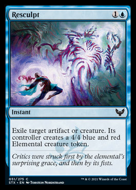 Resculpt [Strixhaven: School of Mages] Foil