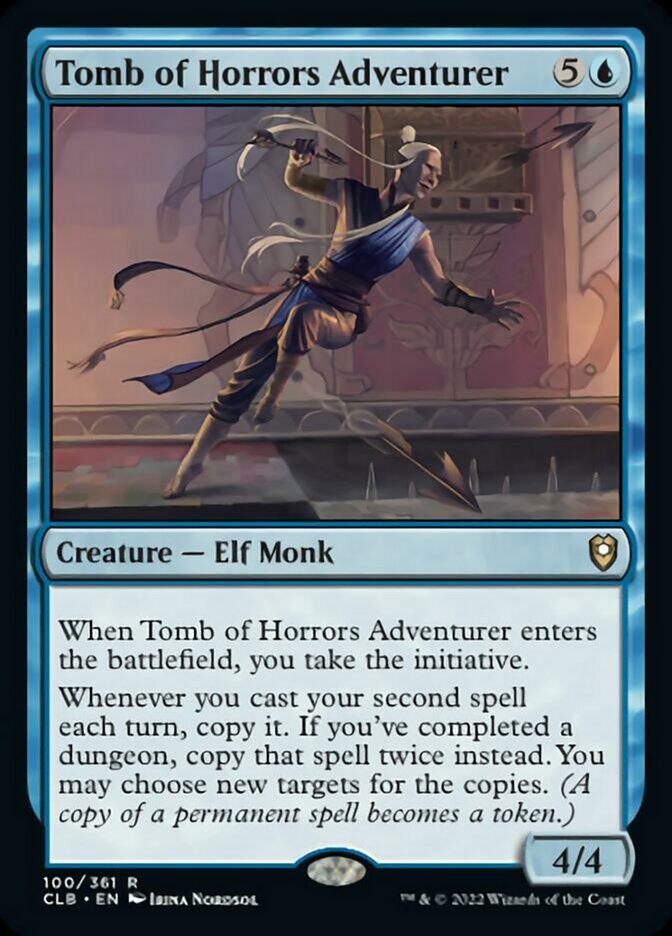 Tomb of Horrors Adventurer [Commander Legends: Battle for Baldur's Gate] Foil