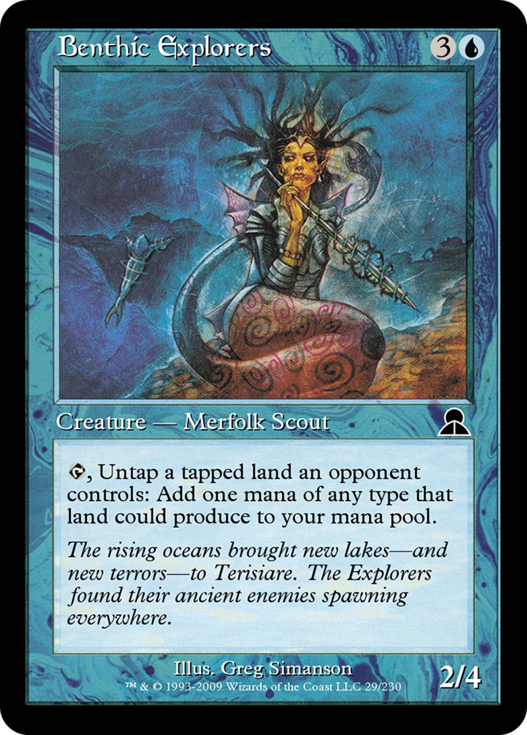 Benthic Explorers  [Masters Edition III] Foil
