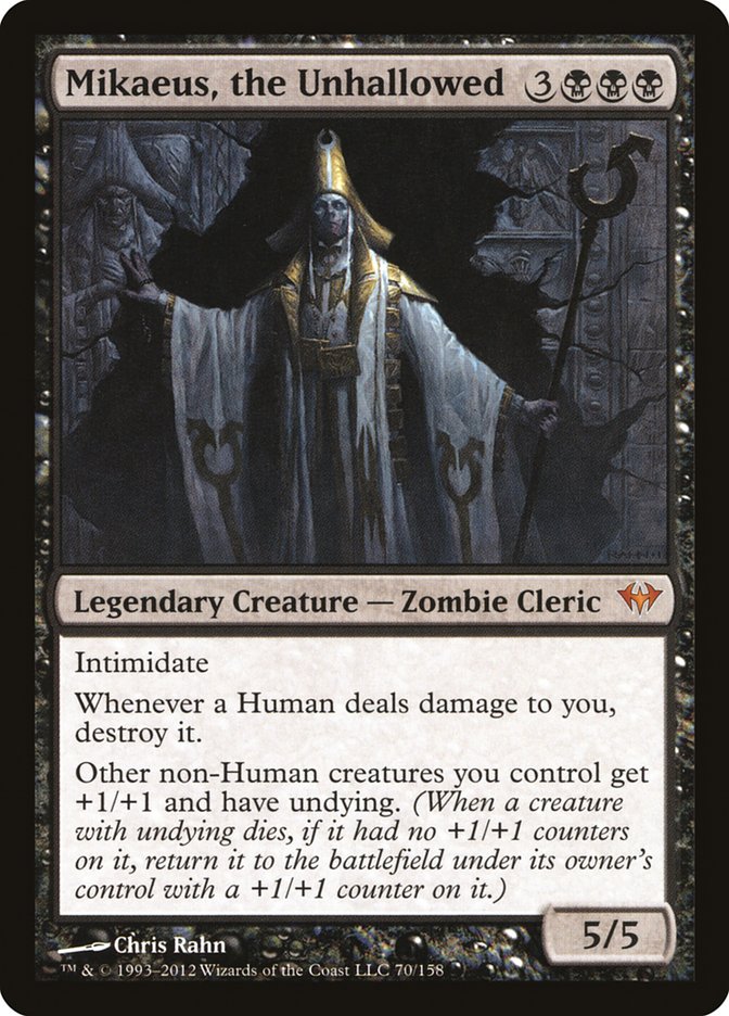 Mikaeus, the Unhallowed [Dark Ascension] Foil