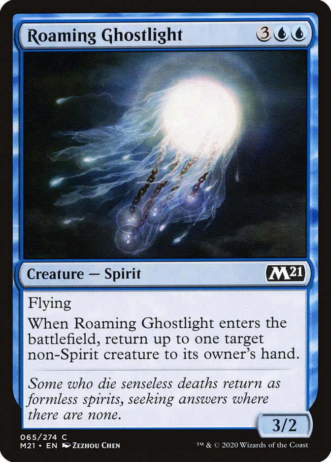 Roaming Ghostlight [Core Set 2021] Foil