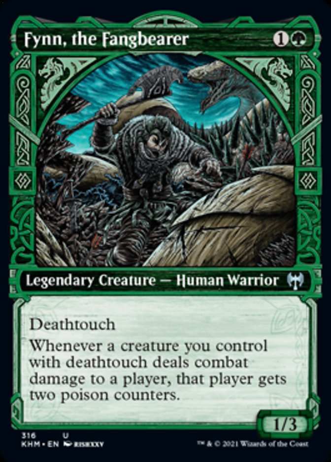 Fynn, the Fangbearer (Showcase) [Kaldheim] Foil