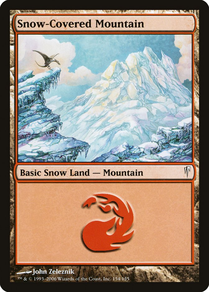 Snow-Covered Mountain [Coldsnap] Foil