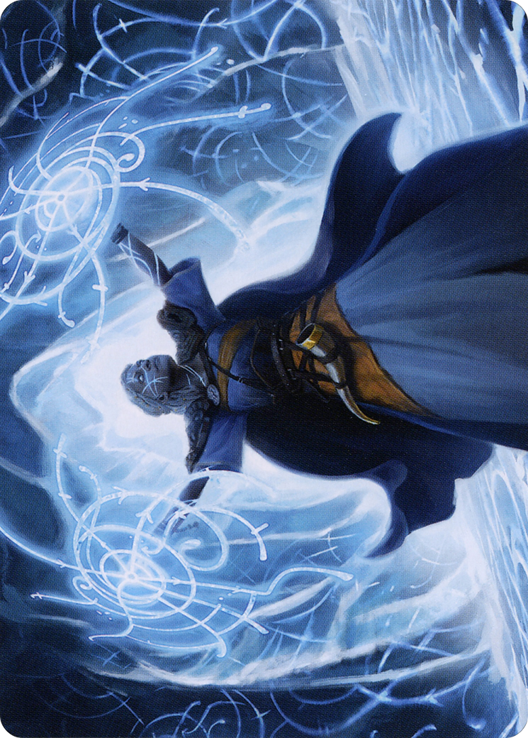 Frost Augur // Frost Augur  [Art Series: Kaldheim] (Borderless) Foil