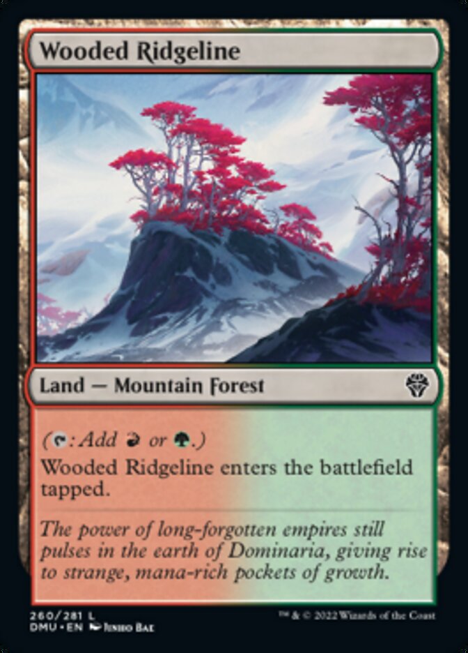 Wooded Ridgeline [Dominaria United] Foil