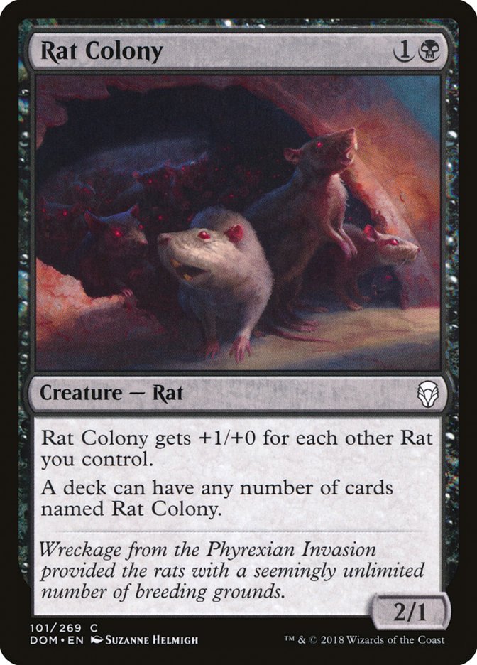 Rat Colony [Dominaria] Foil