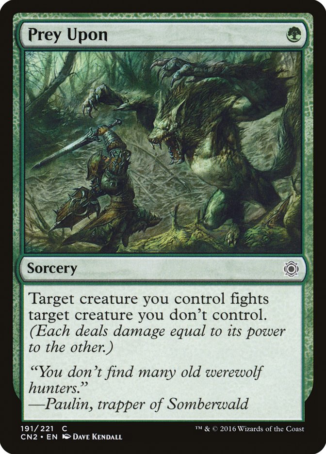 Prey Upon [Conspiracy: Take the Crown] Foil
