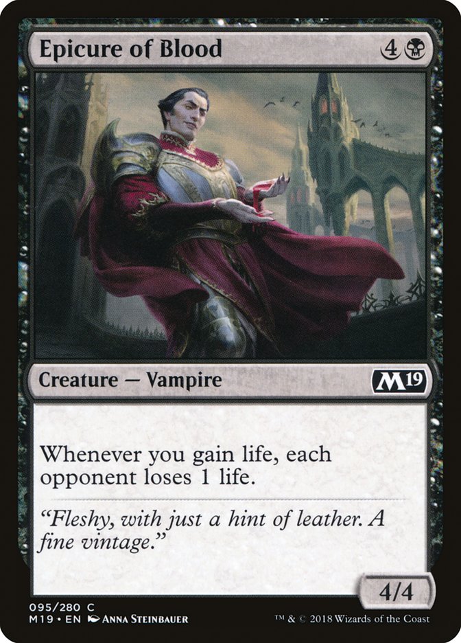 Epicure of Blood [Core Set 2019] Foil