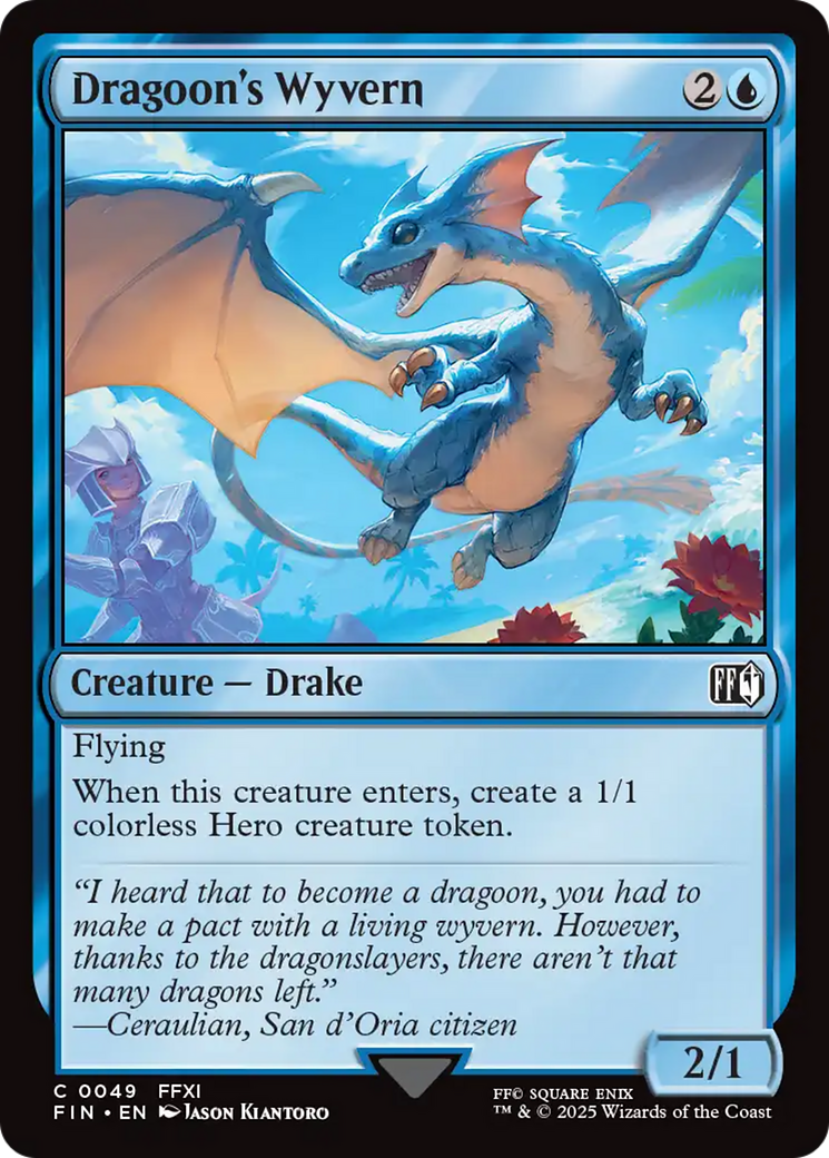Dragoon's Wyvern [FINAL FANTASY] Foil