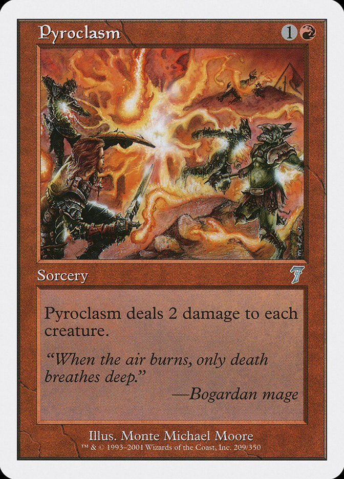 Pyroclasm [Seventh Edition] Foil