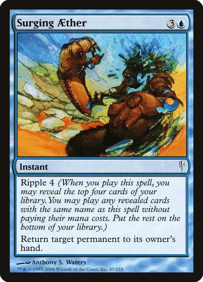Surging Aether [Coldsnap] Foil