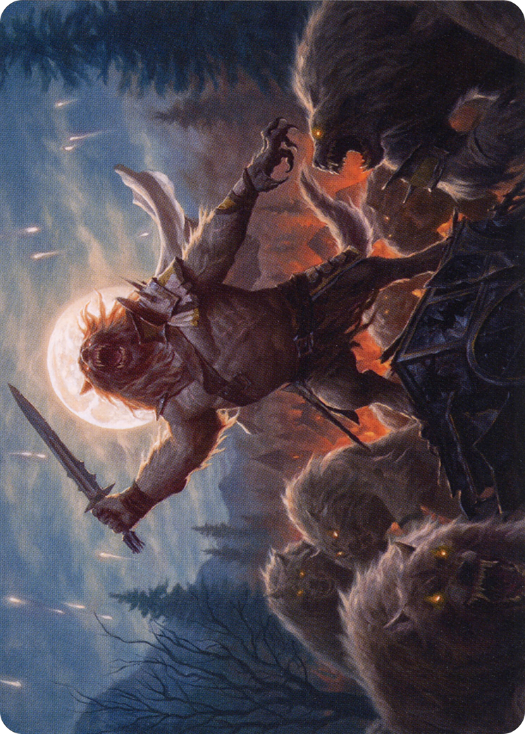 Tovolar, the Midnight Scourge // Tovolar, the Midnight Scourge  [Midnight Hunt Art Series] (Borderless)