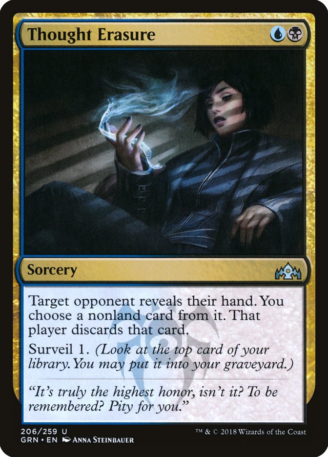 Thought Erasure [Guilds of Ravnica] Foil