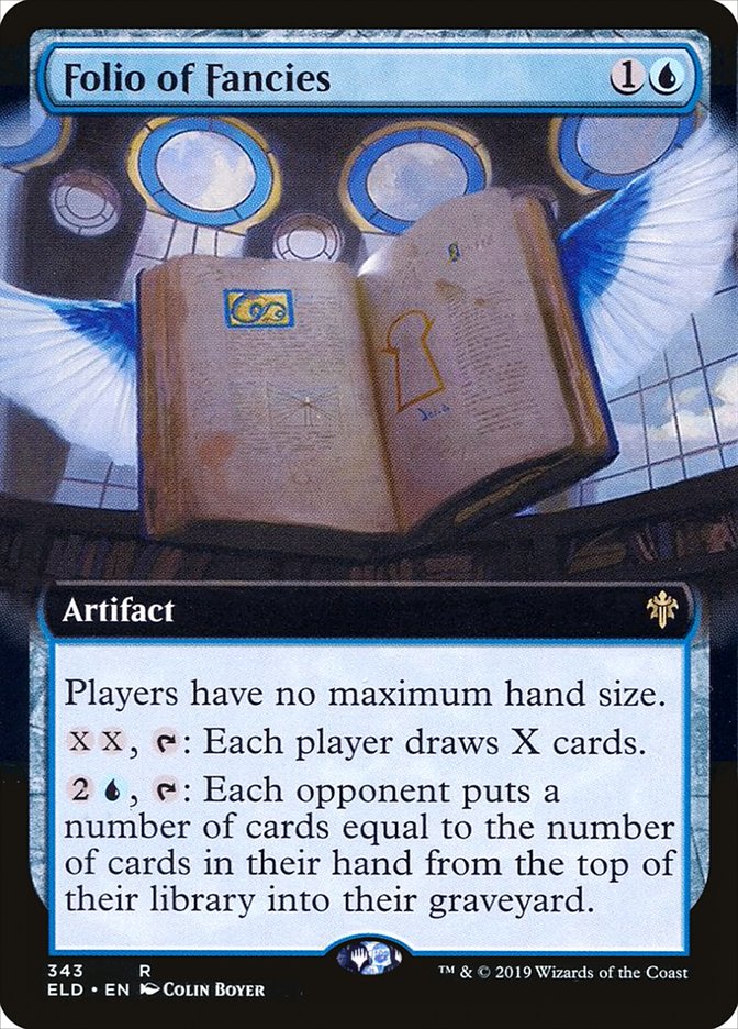Folio of Fancies (Extended Art) [Throne of Eldraine] Foil