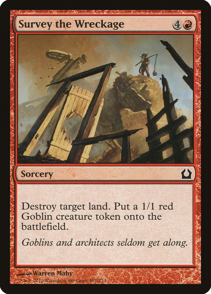 Survey the Wreckage [Return to Ravnica] Foil
