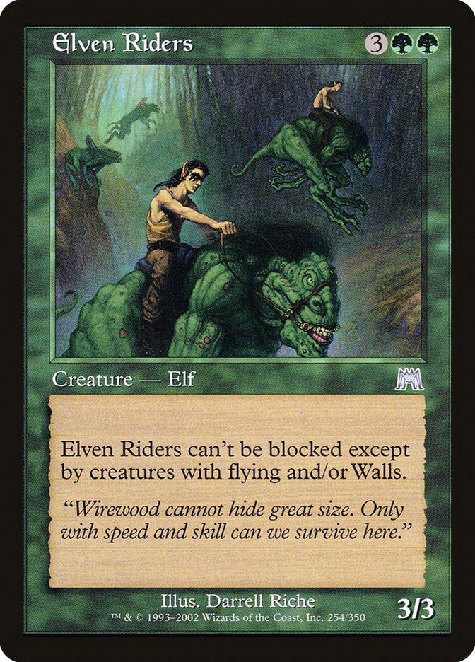 Elven Riders [Onslaught] Foil