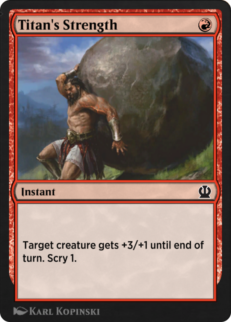 Titan's Strength  [Explorer Anthology 1]