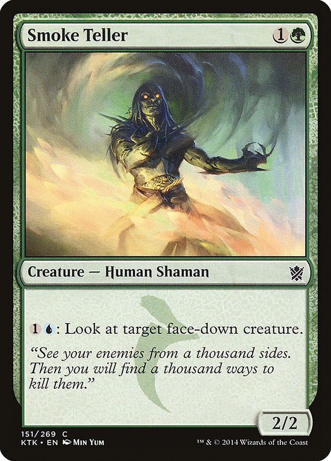 Smoke Teller [Khans of Tarkir] Foil