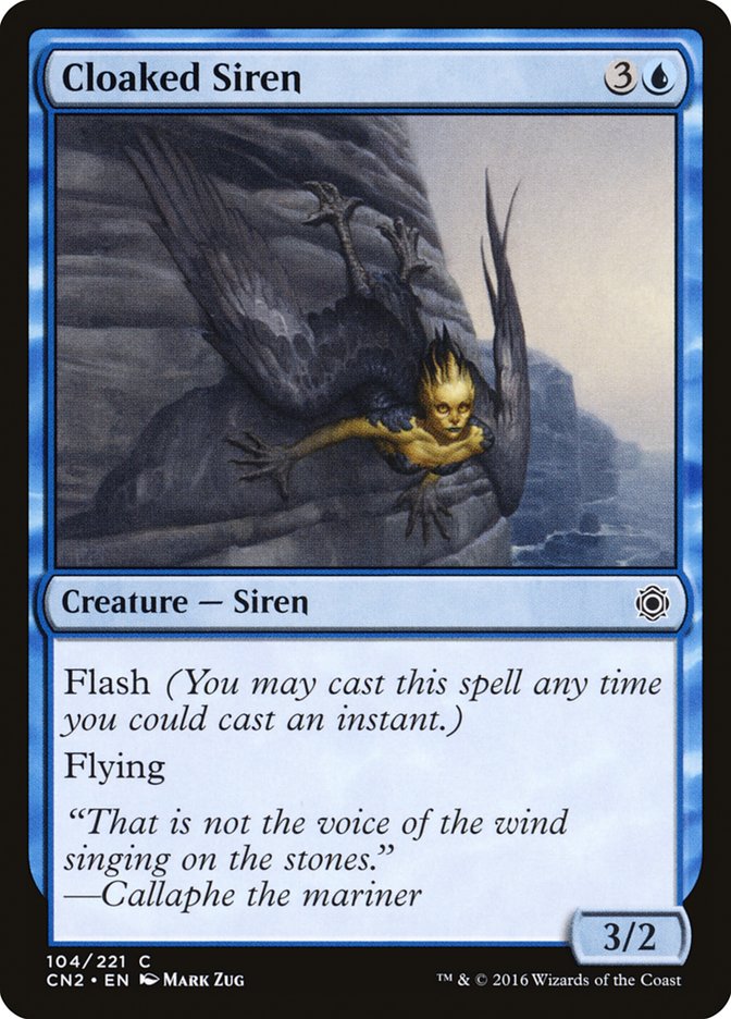 Cloaked Siren [Conspiracy: Take the Crown] Foil