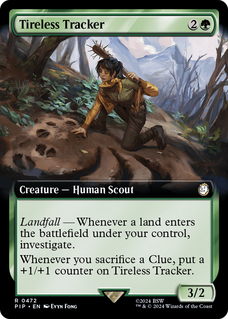 Tireless Tracker (Extended Art) [Fallout] Foil