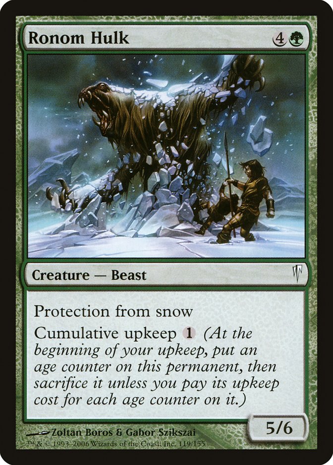 Ronom Hulk [Coldsnap] Foil